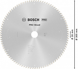 List za krožno žago PRO Wood cordless, 305 x 2,2 x 30 mm, T60
