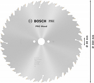 List za krožno žago PRO Wood cordless, 350 x 3,5 x 30 mm