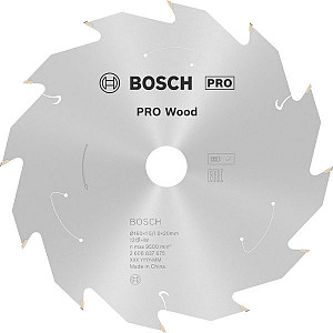 List za krožno žago PRO Wood cordless, 160 x 1,5 x 20 mm, T12