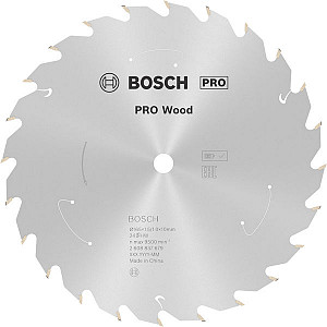 List za krožno žago PRO Wood cordless, 165 x 1,5 x 10 mm, T24