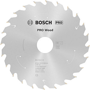 List za krožno žago PRO Wood cordless, 165 x 1,5 x 30 mm, T24