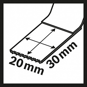 List za potopno žago BIM AIZ 20 AB Multi Material