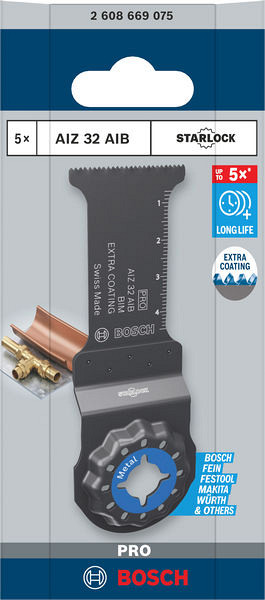 List za potopno žago PRO AIZ 32 AIB, 32 x 50 mm, 5 kosov