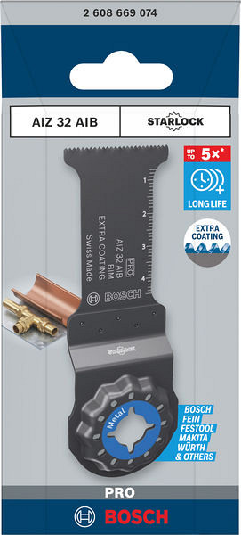 List za večnamensko orodje PRO AIZ 32 AIB, 32 x 50 mm