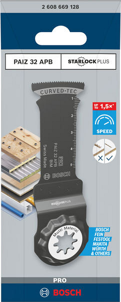 List za večnamensko orodje PRO PAIZ 32 APB, 32 x 60 mm