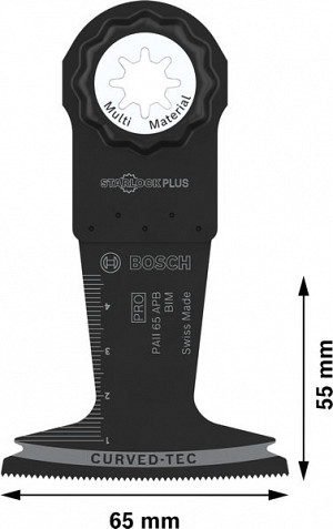 List za večnamensko orodje PRO PAII 65 APB, 65 x 55 mm