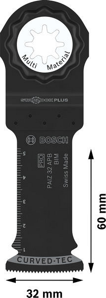 List za večnamensko orodje PRO PAIZ 32 APB, 32 x 60 mm
