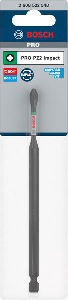 Nastavek PRO Pozidriv Impact, PZ2, 150 mm