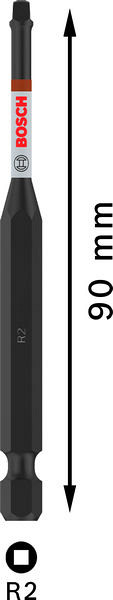 Nastavek PRO Robertson Impact, R2, 90 mm