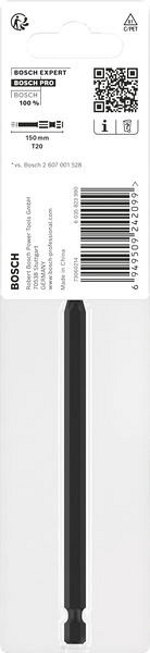 Nastavek PRO Torx Impact, T20, 150 mm
