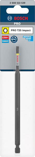 Nastavek PRO Torx Impact, T25, 150 mm