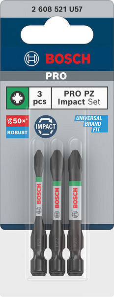 Nastavki PRO PZ Impact, PZ1, PZ2, PZ3, 55 mm, 3 kosi