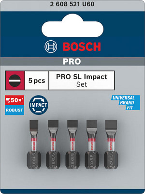 Nastavki PRO SL Impact, SL4.5, SL5.5 (x 2), SL5.5, SL6.5, 25 mm, 5 kosov