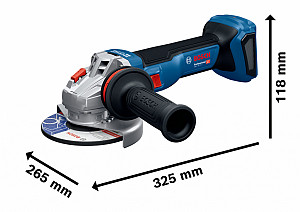 Akumulatorski kotni brusilnik PRO GWS 18V-11 S