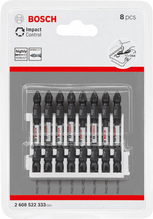 Paket vijačnih nastavkov Impact Control, 8 kosov