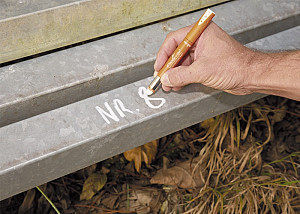 Pica-Gel Signalmarker ČRNA