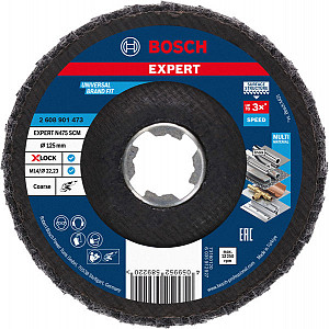 Plošča EXPERT N475 SCM X-LOCK, 125 mm, groba