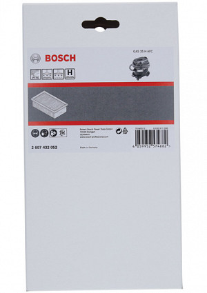 Ploski nagubani filter razreda H (HEPA), PTFE