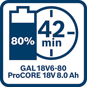 Polnilnik GAL 18V6-80