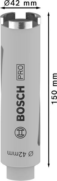 PRO Core Cutter dry, 42 x 150 mm, G 1/2