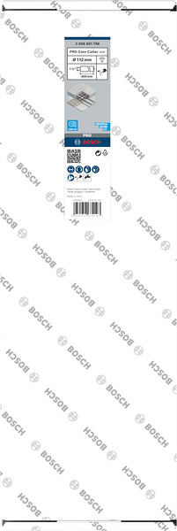 PRO Core Cutter wet, 112 x 450 mm, 1 1/4