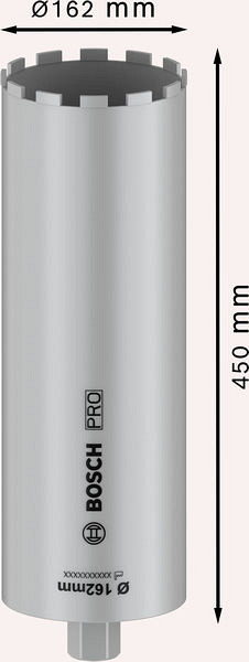 PRO Core Cutter wet, 162 x 450 mm, 1 1/4