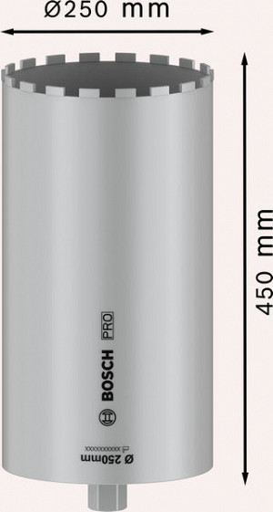 PRO Core Cutter wet, 250 x 450 mm, 1 1/4