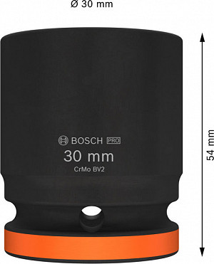 PRO Impact Socket, 3/4 palca, 30 mm, standardni