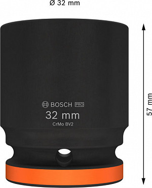 PRO Impact Socket, 3/4 palca, 32 mm, standardni