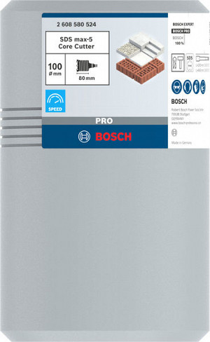 PRO SDS max-5 Core Cutter, 100 x 80 x 96 mm