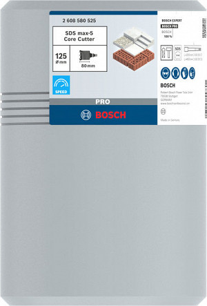 PRO SDS max-5 Core Cutter, 125 x 80 x 97 mm