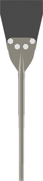 PRO SDS max Floor Scraper, 152 x 635 mm