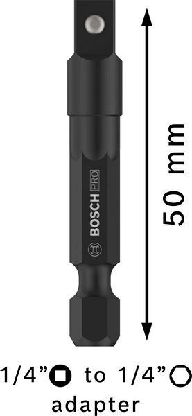 PRO Socket Adapter s kroglično povezavo, 1/4