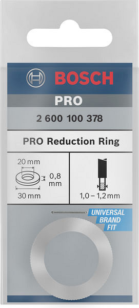 Reducirni obroč za liste za krožno žago PRO, 30 x 0,8 x 20 mm