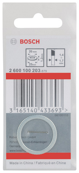 Reducirni obroč za liste za krožno žago PRO, 25 x 1,2 x 20 mm