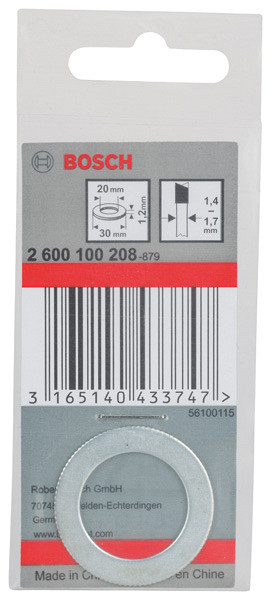 Reducirni obroč za liste za krožno žago PRO, 30 x 1,2 x 20 mm