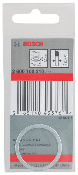 Reducirni obroč za liste za krožno žago PRO, 30 x 1,2 x 25 mm