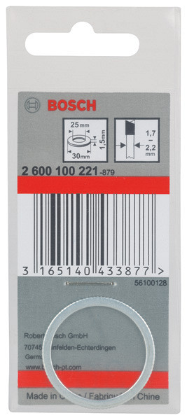 Reducirni obroč za liste za krožno žago PRO, 30 x 1,5 x 25 mm