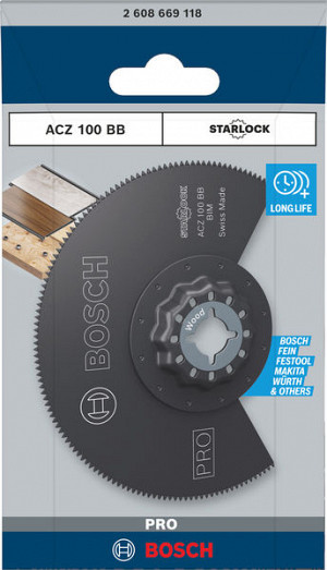 Rezilo za večnamensko orodje PRO ACZ 100 BB, 100 mm