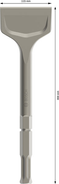 Široko dleto PRO HEX 22-5C 115 x 400 mm