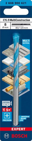 Sveder EXPERT CYL-9 MultiConstruction, 8 x 80 x 120 mm