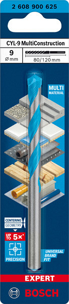 Sveder EXPERT CYL-9 MultiConstruction, 9 x 80 x 120 mm