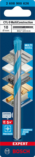 Sveder EXPERT CYL-9 MultiConstruction, 10 x 80 x 120 mm