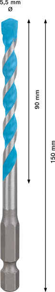 Sveder EXPERT HEX-9 MultiConstruction, 5,5 x 90 x 150 mm