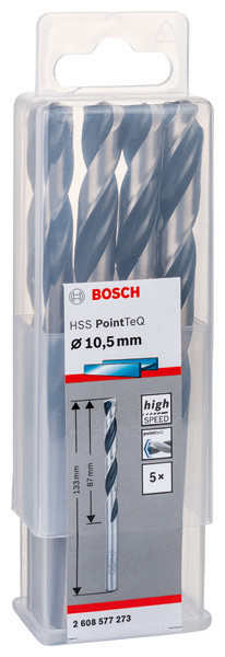 Sveder HSS PointTeQ 10,5 mm