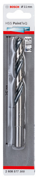 Sveder HSS PointTeQ 11,0 mm (krajše vpenjalno steblo)