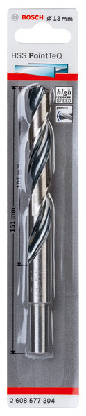 Sveder HSS PointTeQ 13,0 mm (krajše vpenjalno steblo)