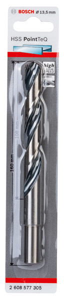 Sveder HSS PointTeQ 13,5 mm (krajše vpenjalno steblo)