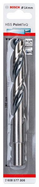 Sveder HSS PointTeQ 14,0 mm (krajše vpenjalno steblo)
