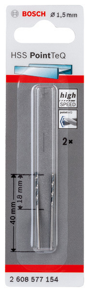 Sveder HSS PointTeQ 1,5 mm